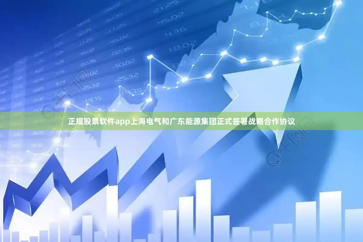 正规股票软件app上海电气和广东能源集团正式签署战略合作协议