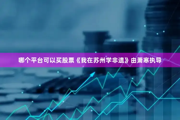 哪个平台可以买股票《我在苏州学非遗》由萧寒执导