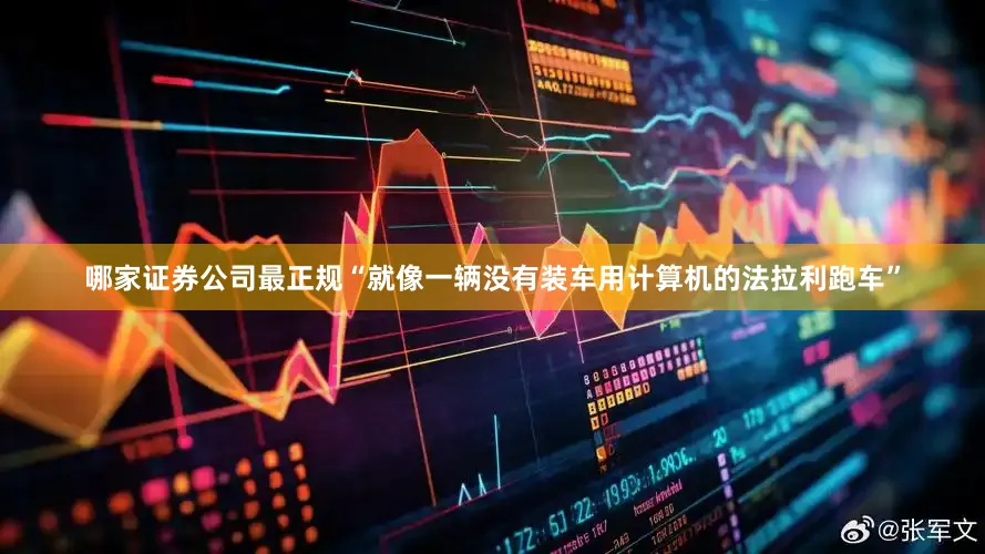 哪家证券公司最正规“就像一辆没有装车用计算机的法拉利跑车”