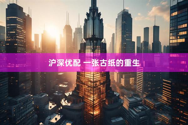 沪深优配 一张古纸的重生